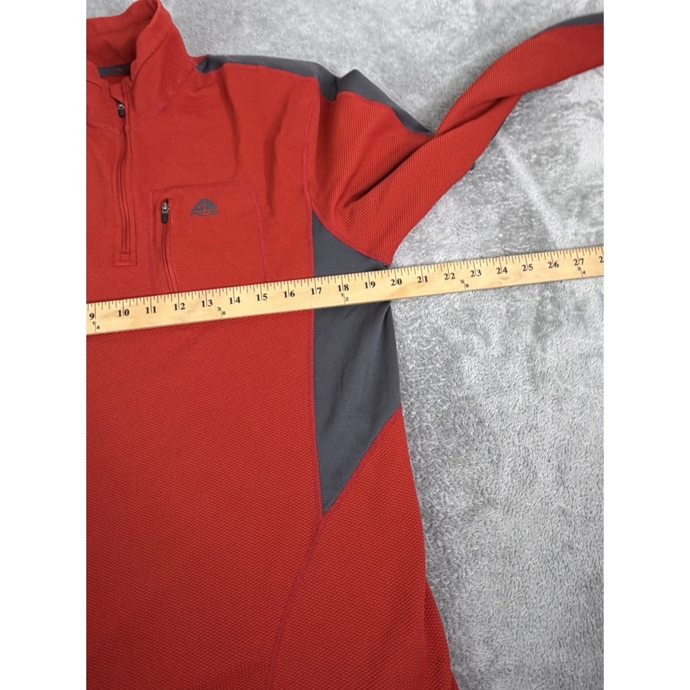 Nike ACG 1/4 Zip Pullover Fleece Jacket Men's Size Red - Picture 8 of 10